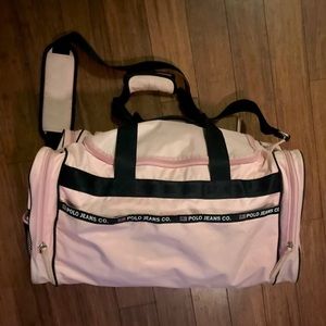 Vintage Polo Jeans Ralph Lauren Duffle Gym Bag